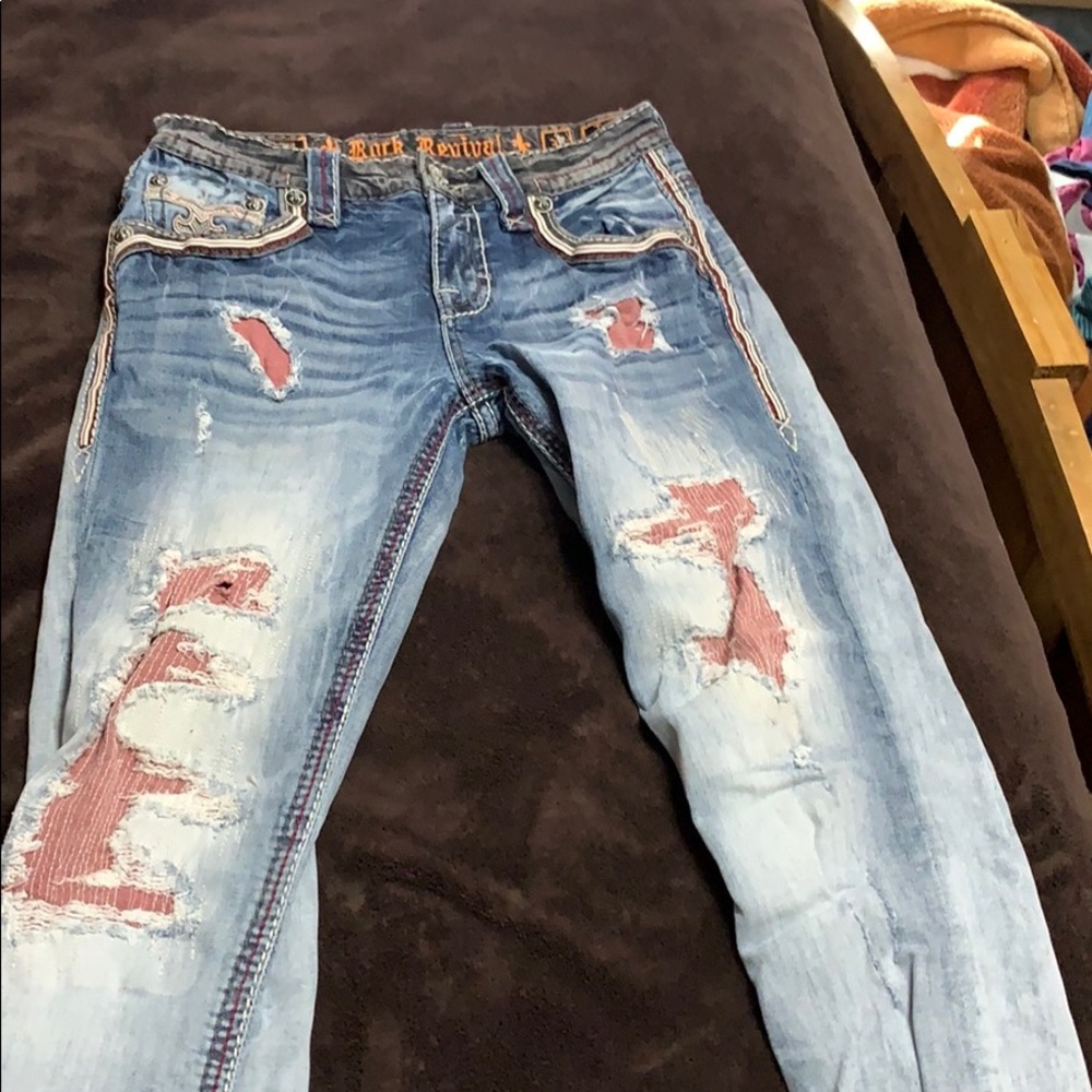 Rock revival jeans